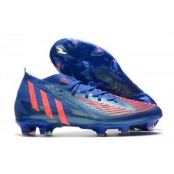 Scarpe adidas Predator Edge.1 FG Sapphire Edge - Blu Rosso