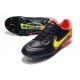 Nuovo Nike Tiempo Legend IX Elite FG Nero Giallo Rosso