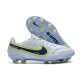 Nuovo Nike Tiempo Legend IX Elite FG Bianco Blu