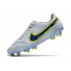 Nuovo Nike Tiempo Legend IX Elite FG Bianco Blu