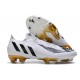 adidas Predator Edge.1 L FG Bianco Nero Oro