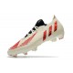 adidas Predator Edge.1 L FG Bianco Off Rosso Vivido Oro MetallicoBianco Off Rosso Vivido Oro Metallico