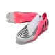 adidas Predator Edge.1 L FG Rosa Solare Nero Bianco