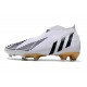 adidas Predator Edge+ FG Scarpini Bianco Oro Nero