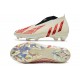 adidas Predator Edge+ FG Scarpini Bianco Off Rosso Vivido Oro Metallico