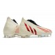 adidas Predator Edge+ FG Scarpini Bianco Off Rosso Vivido Oro Metallico