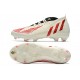 Scarpe adidas Predator Edge.1 FG Bianco Off Rosso Vivido Oro Metallico