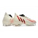 Scarpe adidas Predator Edge.1 FG Bianco Off Rosso Vivido Oro Metallico