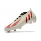 Scarpe adidas Predator Edge.1 FG Bianco Off Rosso Vivido Oro Metallico