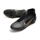 Nike Mercurial Superfly VIII Elite AG Nero Oro Metallico Argento Metallico