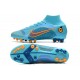 Nike Mercurial Superfly VIII Elite AG Blu Cloro Arancione Laser Marina