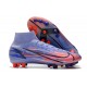 Nike Mercurial Superfly VIII Elite AG Mbappe Thistle Chiaro Argento Metallico