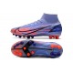 Nike Mercurial Superfly VIII Elite AG Mbappe Thistle Chiaro Argento Metallico