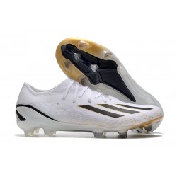 Adidas X Speedportal.1 FG Scarpa Bianco Nero Oro