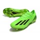 Adidas X Speedportal.1 FG Scarpa Verde Solare Nero Core Giallo Solare