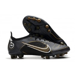 Nike Mercurial Vapor XIV Elite AG Nero Oro Metallico Argento Metallico