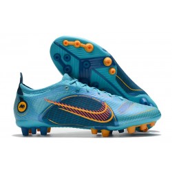 Nike Mercurial Vapor XIV Elite AG Blu Cloro Arancione Laser Marina