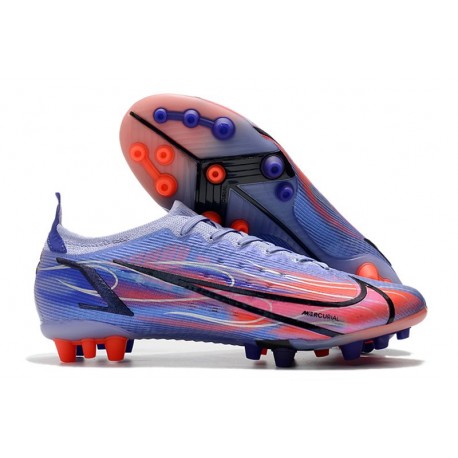 Nike Mercurial Vapor XIV Elite AG Mbappe Thistle Chiaro Argento