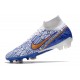 Nike Scarpe Zoom Mercurial Superfly IX Elite FG Bianco Blu Rosso