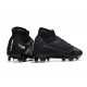 Nike Scarpe Zoom Mercurial Superfly IX Elite FG Nero Grigio Verde