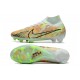 Nike Scarpe Zoom Mercurial Superfly IX Elite FG Verde Blu Arancione