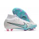 Nike Scarpe Zoom Mercurial Superfly IX Elite FG Bianco Blu