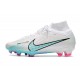 Nike Scarpe Zoom Mercurial Superfly IX Elite FG Bianco Blu