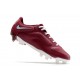 Nuovo Nike Tiempo Legend IX Elite FG Team Rosso Bianco Ibisco Mistico