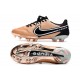 Nuovo Nike Tiempo Legend IX Elite FG Rame Metallico Bianco Off Noir