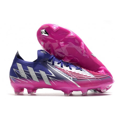 adidas Predator Edge.1 L FG Team Collegiate Viola Argento