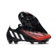 adidas Predator Edge.1 L FG Nero Bianco Rosso