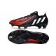 adidas Predator Edge.1 L FG Nero Bianco Rosso