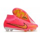 Nike Scarpe Zoom Mercurial Superfly IX Elite FG Rosa Giallo