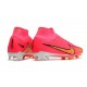 Nike Scarpe Zoom Mercurial Superfly IX Elite FG Rosa Giallo