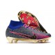 Nike Scarpe Zoom Mercurial Superfly IX Elite FG Rosa Blu