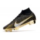 Nike Scarpe Zoom Mercurial Superfly IX Elite FG Nero Oro Metallico