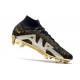 Nike Scarpe Zoom Mercurial Superfly IX Elite FG Nero Oro Metallico