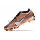 Nike Zoom Mercurial Vapor 15 Elite FG SE X Mbappe Rame Metallico