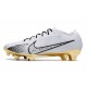 Nike Zoom Mercurial Vapor 15 Elite FG Bianco Oro