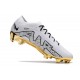 Nike Zoom Mercurial Vapor 15 Elite FG Bianco Oro