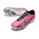 Nike Zoom Mercurial Vapor 15 Elite FG Rosa Argento