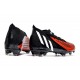 Scarpe adidas Predator Edge.1 FG Nero Bianco Rosso