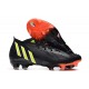 Scarpe adidas Predator Edge.1 FG Nero Giallo