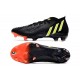 Scarpe adidas Predator Edge.1 FG Nero Giallo