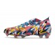 adidas Predator Edge.1 FG Geometric Blu Acceso Team Giallo Rosso Solare