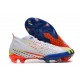 Scarpe adidas Predator Edge.1 FG Bianco Giallo Solare Blu Power