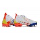 Scarpe adidas Predator Edge.1 FG Bianco Giallo Solare Blu Power