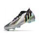 adidas Predator Edge.1 FG Argento Metallico Nero Core Giallo Solare