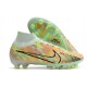 Nike Air Zoom Mercurial Superfly 9 Elite AG Verde Orzo Blu Nerastro Arancione Total