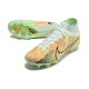 Nike Air Zoom Mercurial Superfly 9 Elite AG Verde Orzo Blu Nerastro Arancione Total